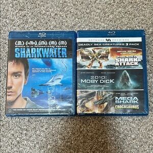 Sharkwater Documentary and Deadly Sea Creatures 3 Film Blu-ray Set